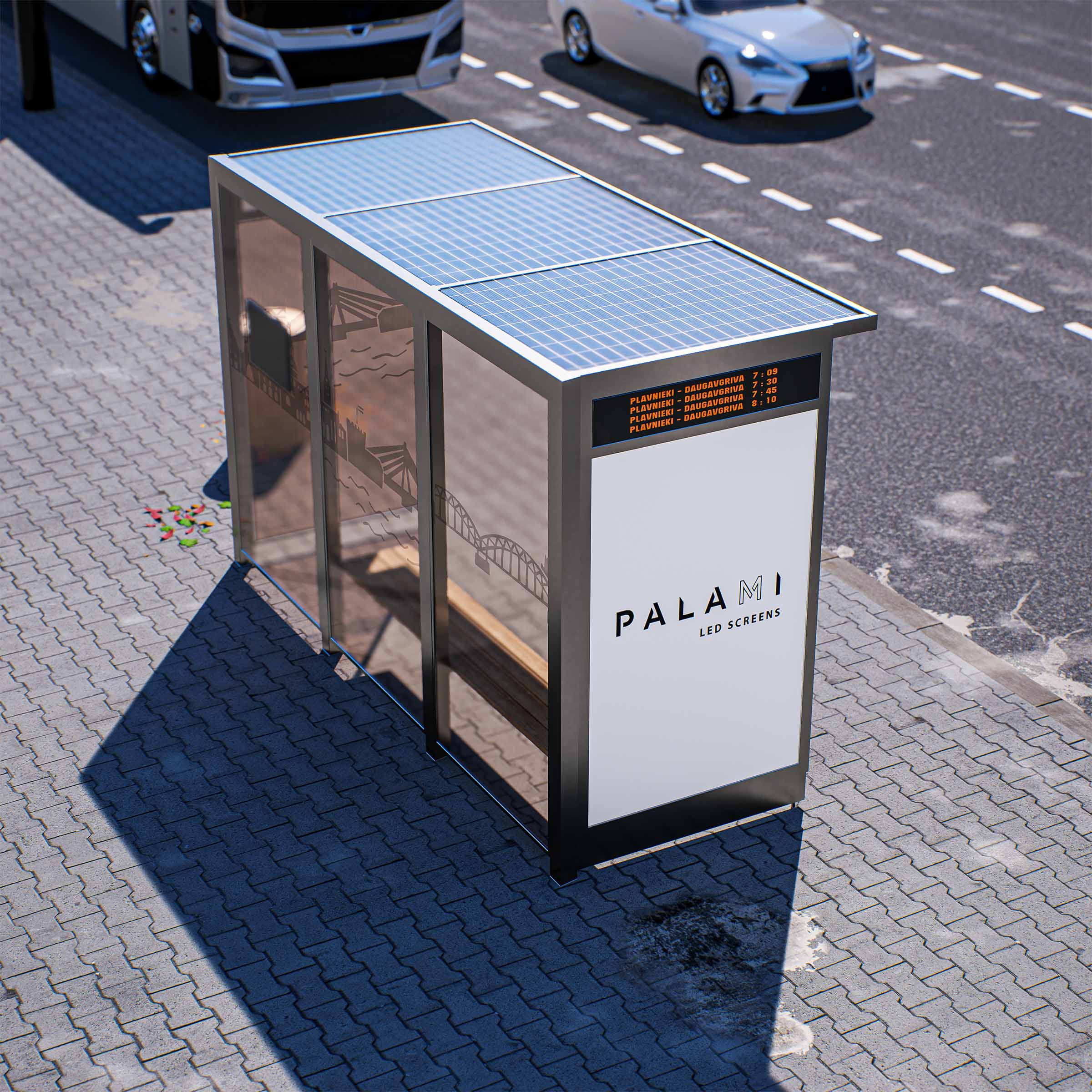 Bus Shelter OSLO L-Size
