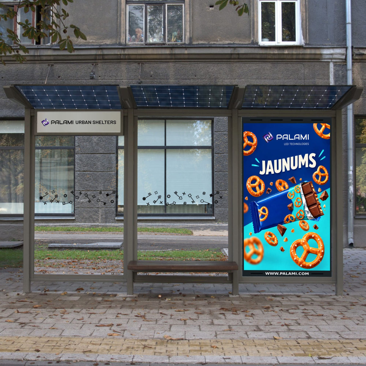 Bus Shelter RIGA Slim 3